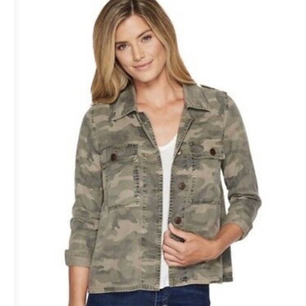 Lucky Brand -  EUC Army Camo Jacket Size Large